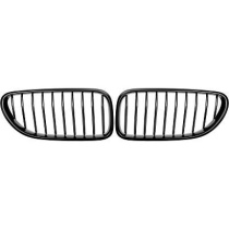 BMW 6-Serie F12/F13 11+ Enkelribbad Mattsvart Sportgrill / Njurar Performance-Look DIEDERICHS